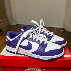 Nike Dunk Low ‘Championship Purple’ Sneakers